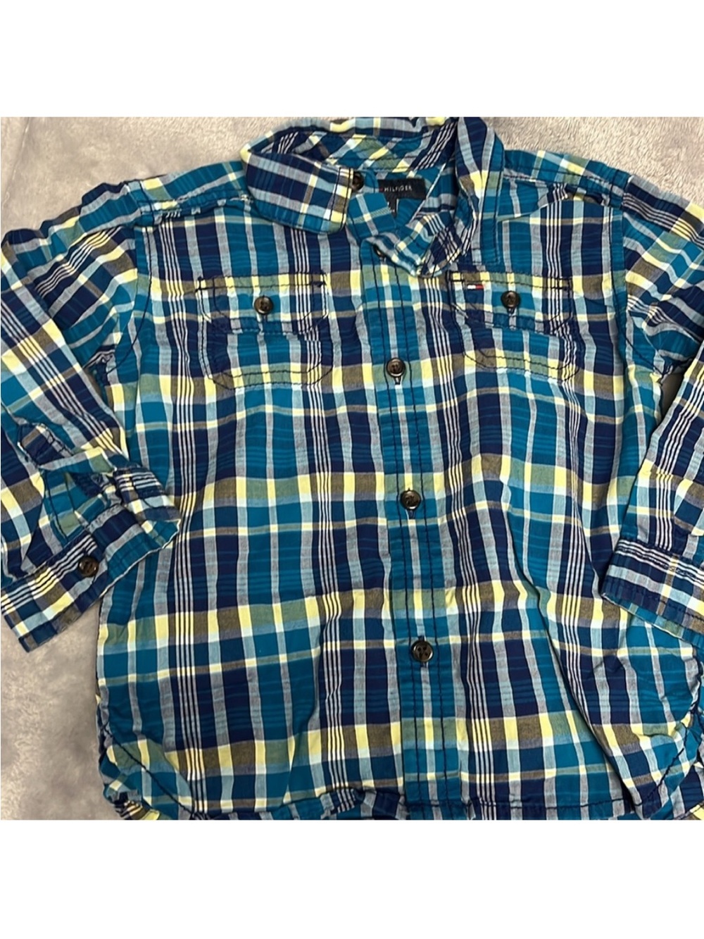 2T Tommy Hilfiger button down shirt